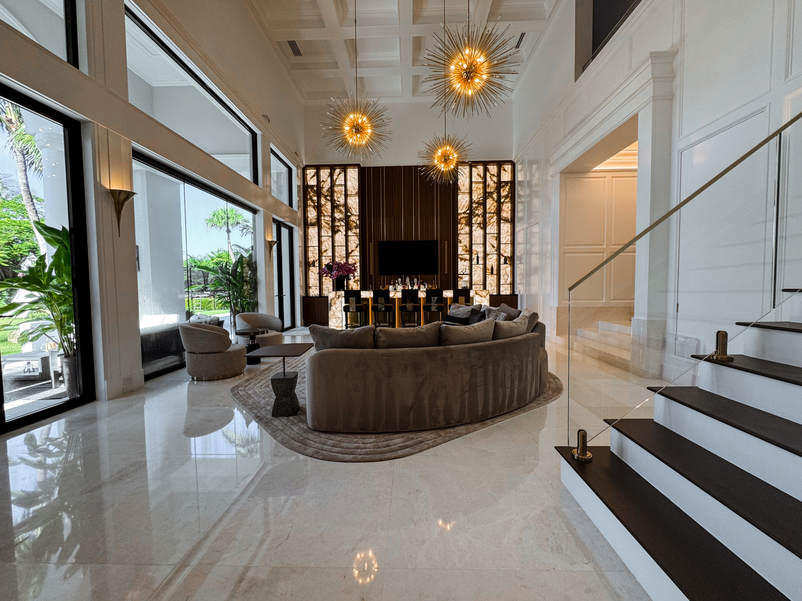 luxury den remodel- general contractor florida