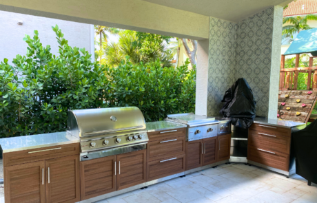 Outdoor kitchen & BBQ