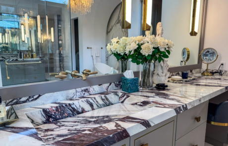 marble countertop bathroom renovations