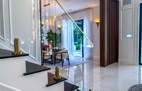 stairway and hall remodel florida